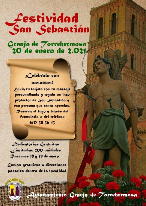 Festividad de San Sebastián 2021 Granja de Torrehermosa
